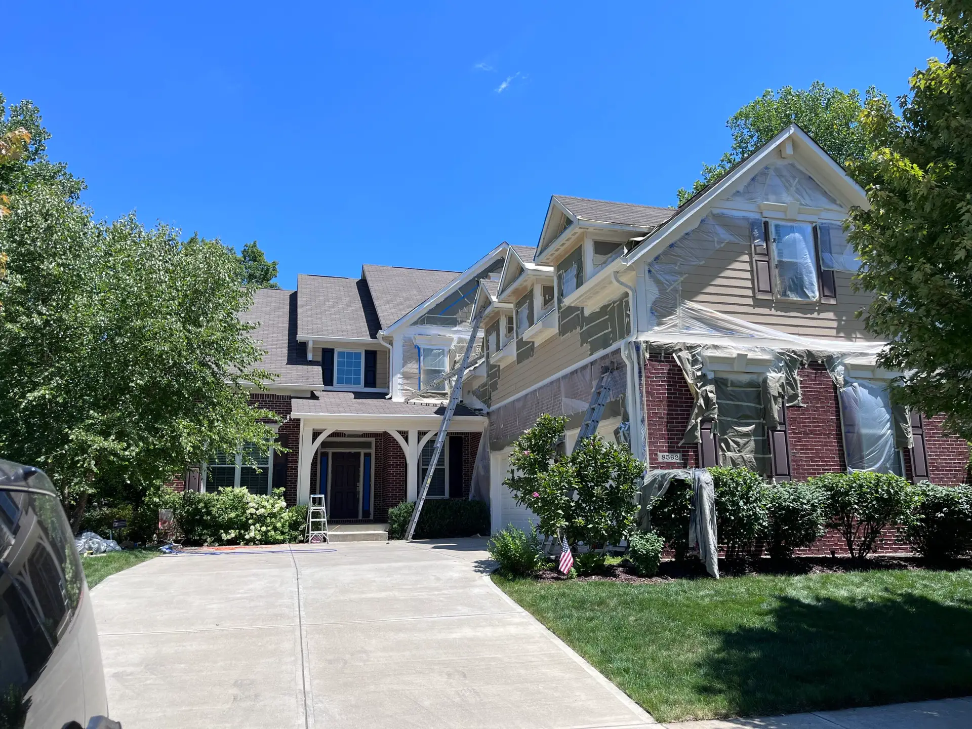 Exterior painting Carmel Indiana AltaVista