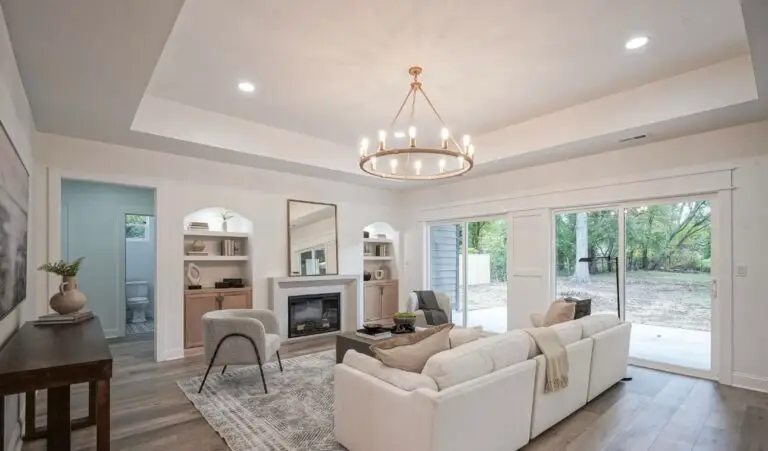 Professional interior painters in Carmel IN living room walls