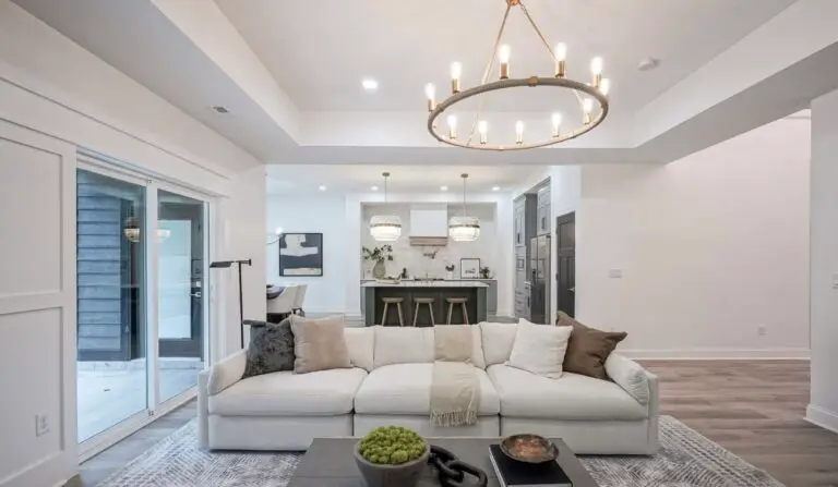 Professional interior painters in Carmel IN living room walls
