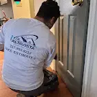 Eco-friendly interior painting in Fishers home office by AltaVista Painting Pro, 2025.