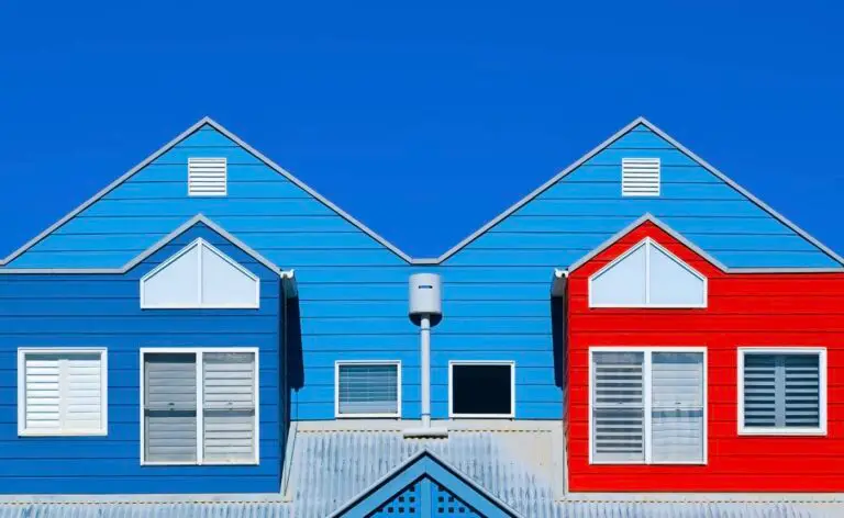 Colorful house exteriors showing exterior paint color trends for Carmel Indiana homes